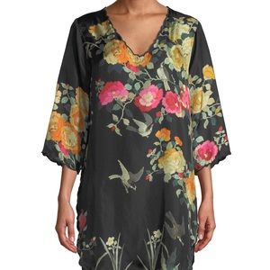 Johnny Was Silk Blouse